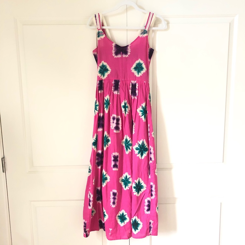 Tropical maxi dress